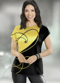 Shirt mit edlem Druck