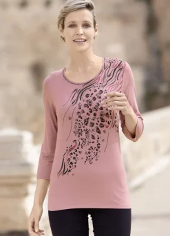 Shirt mit Flatlock-Naht in 2 Farben