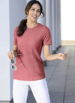 Shirt mit interesanter Struktur in 3 Farben