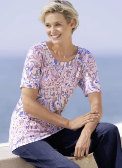 Shirt mit rundem Halsausschnitt