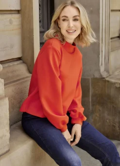 Shirt mit Stehkragen