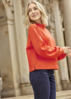 Shirt mit Stehkragen