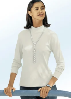 Shirt mit Stehkragen