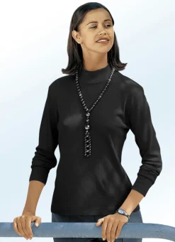 Shirt mit Stehkragen