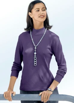 Shirt mit Stehkragen