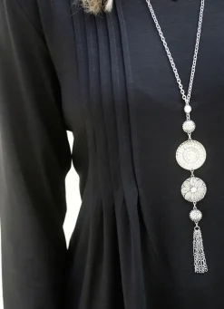 Shirt mit Stehkragen in 2 Farben