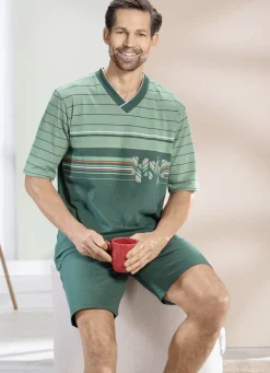 Shorty mit V-Ausschnitt