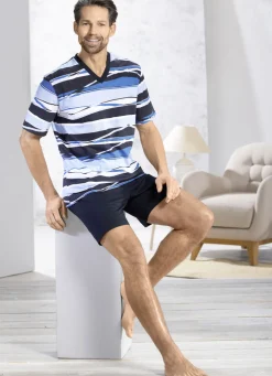 Shorty mit V-Ausschnitt