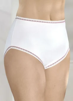 Siebenerpack Slips mit Kontrastabschlüssen