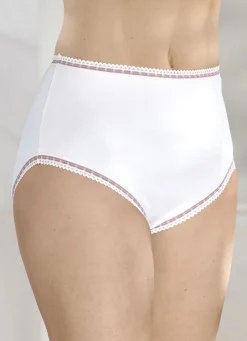 Siebenerpack Slips mit Kontrastabschlüssen