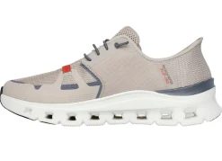 SKECHERS, Herren-Sneaker, mit geformter Slip-Ins Fersenplatte