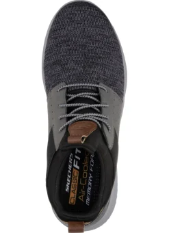SKECHERS, leichte Herren-Slipper, mit elastischer Zierschnürung