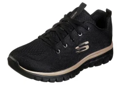 SKECHERS, sportliche Damen-Sneaker, aus Mesh-Material