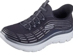 SKECHERS, stylische Damen-Sneaker, mit geformter Slip-Ins Fersenplatte