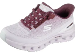 SKECHERS, trendige Damen-Sneaker, mit geformter Slip-Ins Fersenplatte