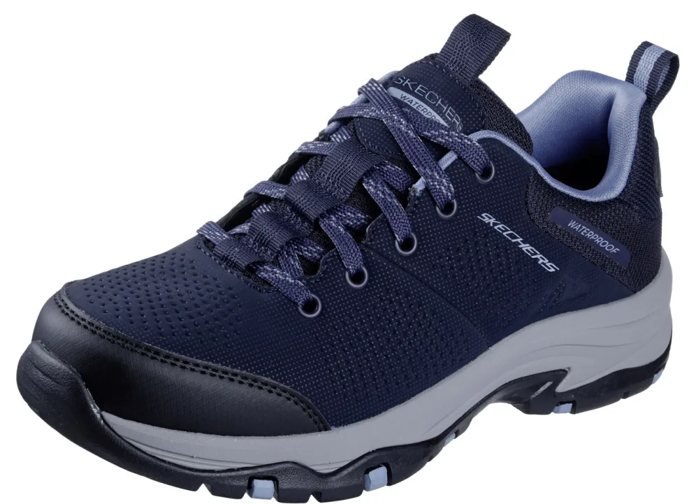 SKECHERS, wetterfeste Damen-Schnürschuhe, mit Klimamembrane