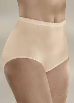 Sloggi Dreierpack Maxi Slip mit elastischen Abschlüssen