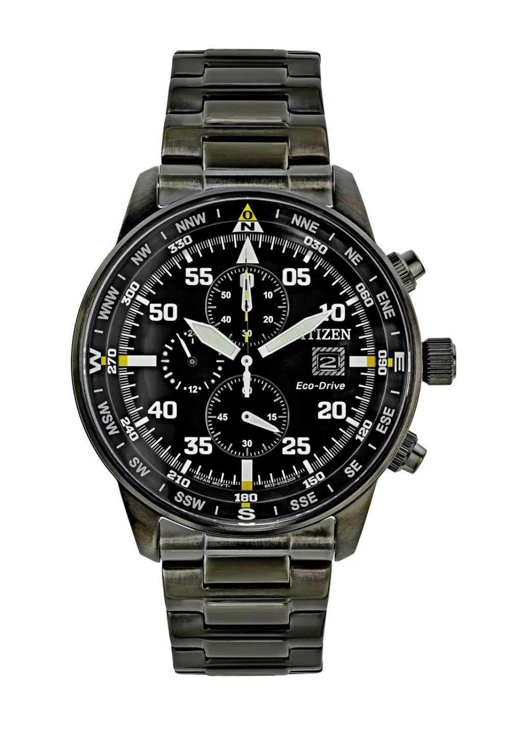 Solar-Herrenuhr in Flieger-Optik