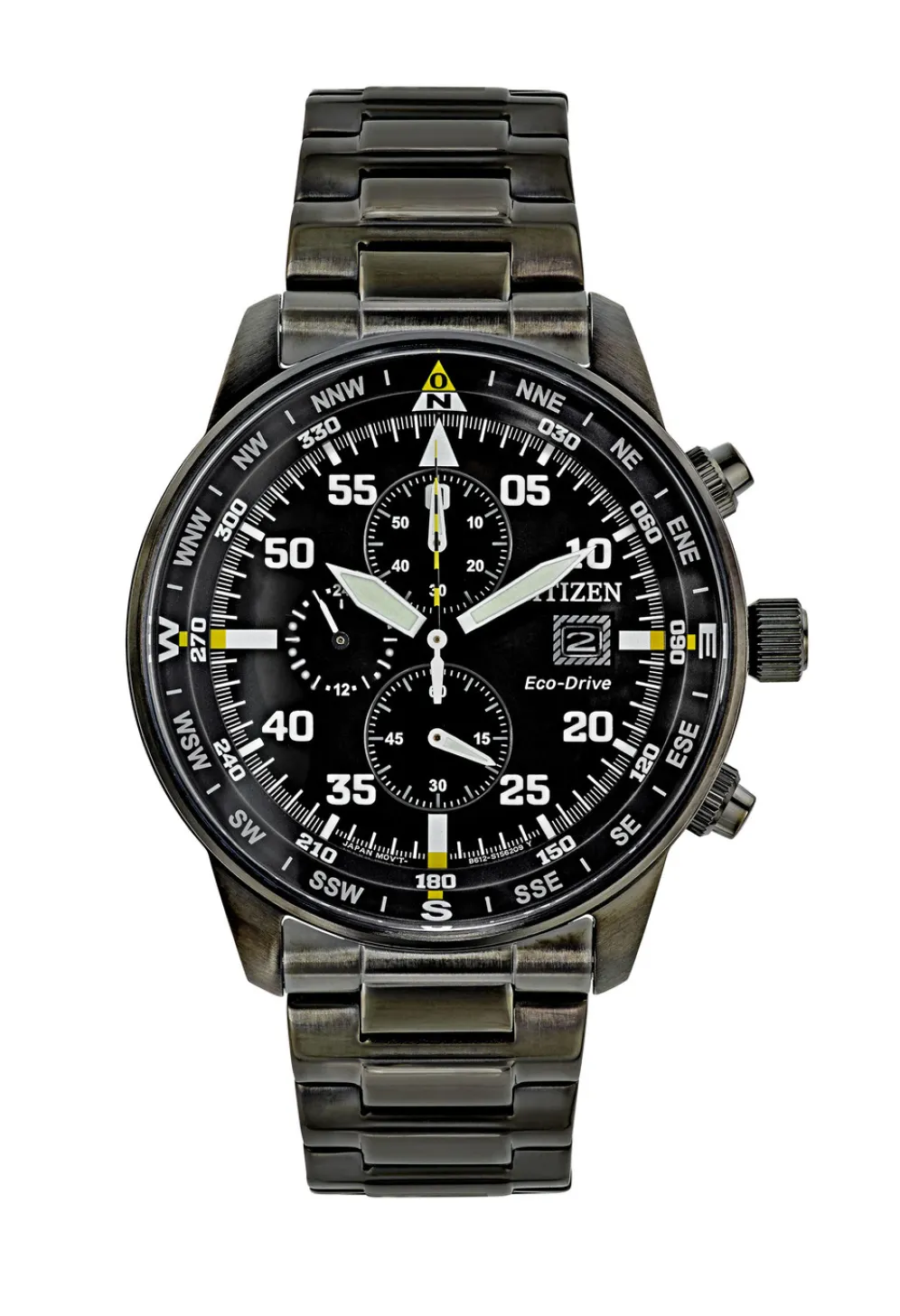 Solar-Herrenuhr in Flieger-Optik