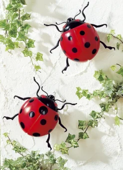 Solar-Marienkäfer, 2er-Set