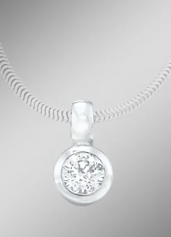 Solitär-Anhänger mit Brillant