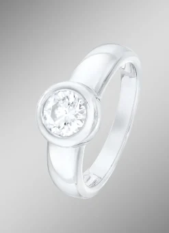 Solitär-Damenring mit Brillant