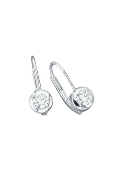 Solitärohrringe mit Brillanten