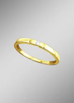 Solitärring mit Brillant