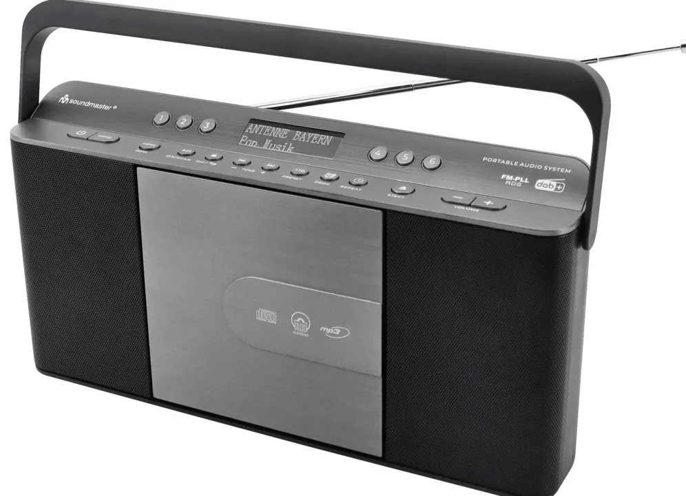 Soundmaster CD-Kofferradio RCD1870SW