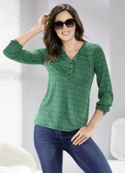 Sportives Shirt mit Biesenzier