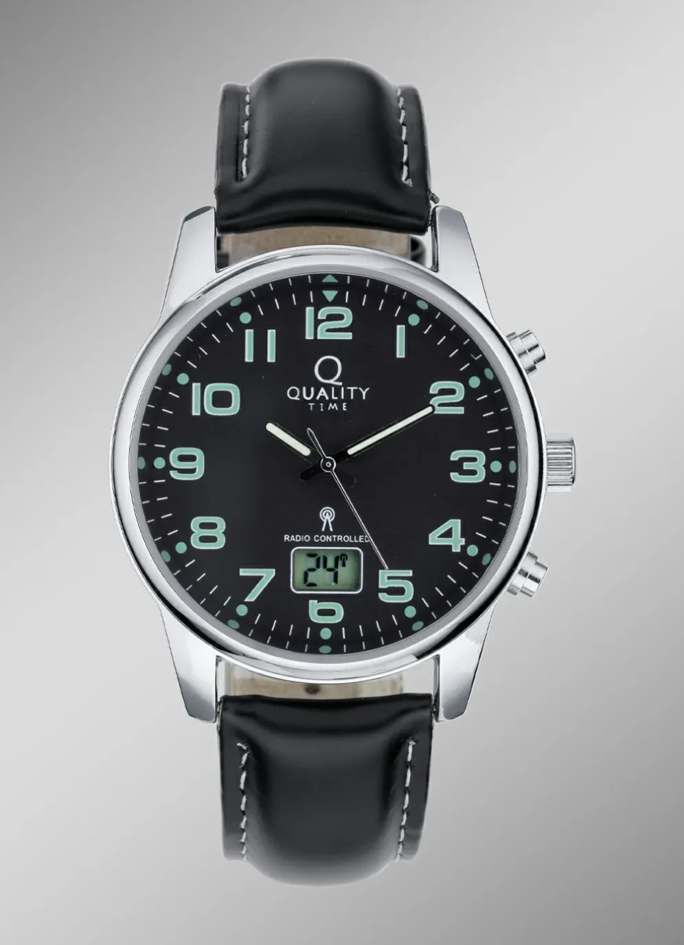 Sportliche Funk-Herrenuhr der Marke Quality Time