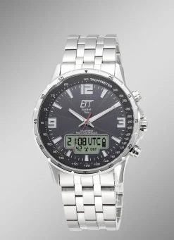 Sportliche Funk-Solar-Herrenuhr