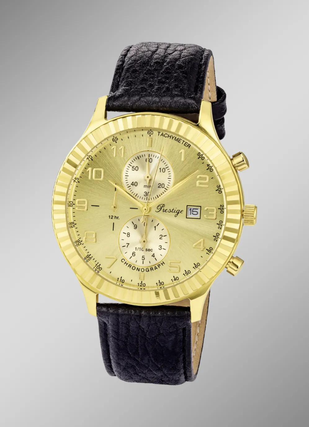 Sportlicher Quarz-Chronograph der Marke Prestige