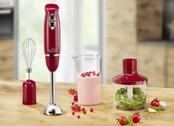 Stabmixer-Set mit 2-flügeligem Edelstahlmesser