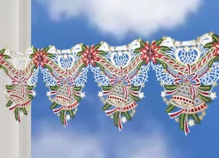 Stangendekoration mit weihnachtlichen Motiven