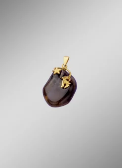 Sternzeichen-Anhänger mit echten Monats-Edelsteinen