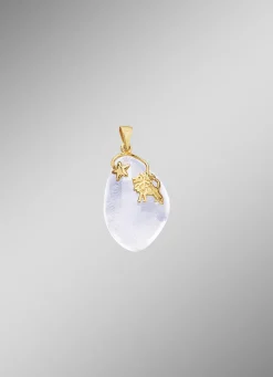 Sternzeichen-Anhänger mit echten Monats-Edelsteinen