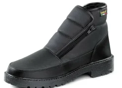 Stiefelette aus Synthetikmaterial