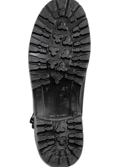 Stiefelette aus Synthetikmaterial