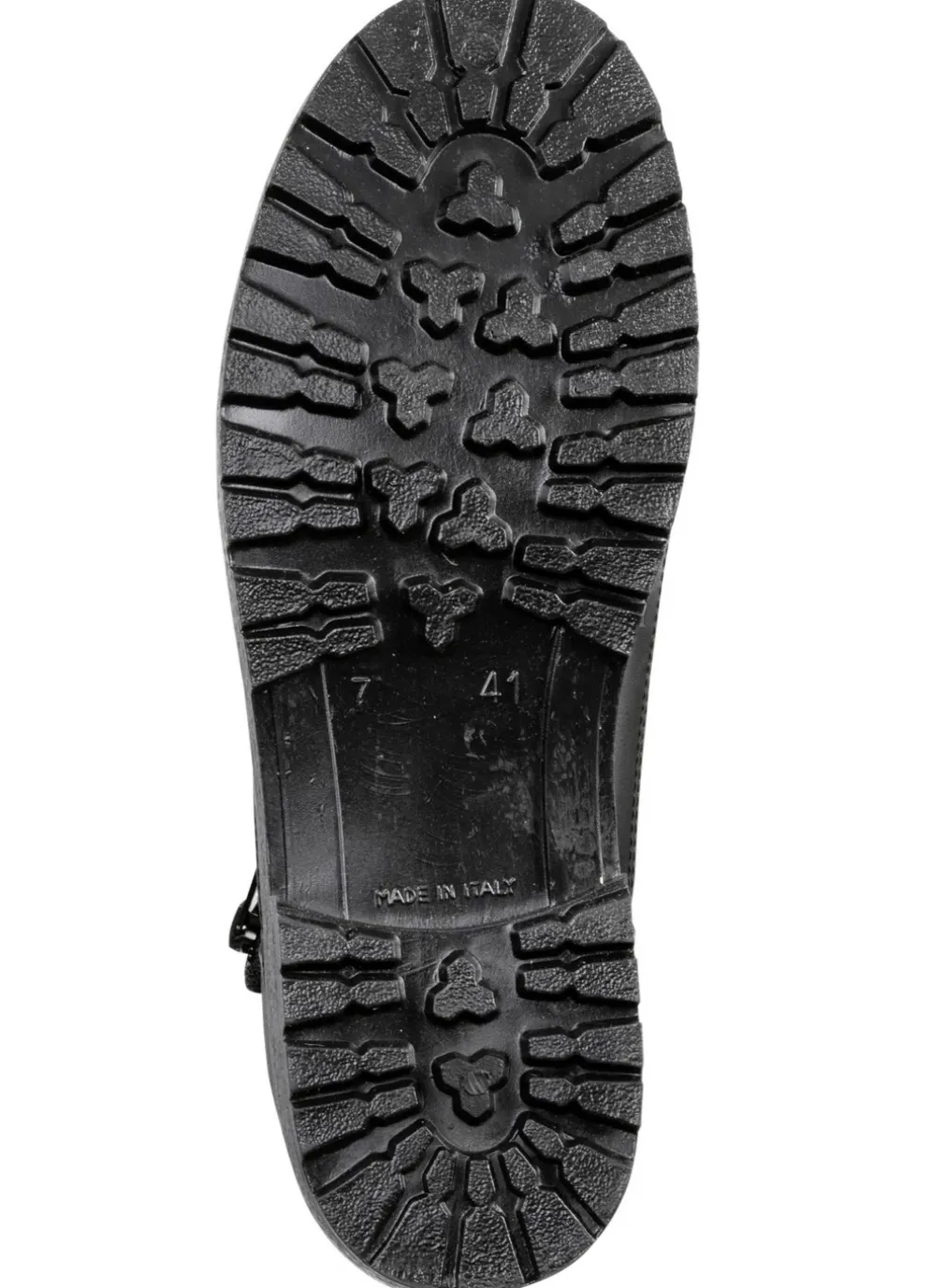 Stiefelette aus Synthetikmaterial