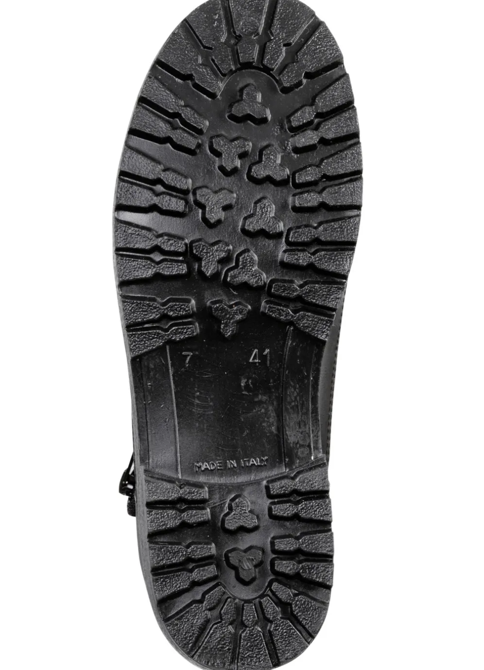 Stiefelette aus Synthetikmaterial