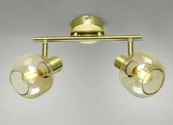 Stilechte Deckenleuchten mit getöntem Glas