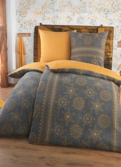 Stilvolle Wendebettwäsche-Garnitur von Dormisette