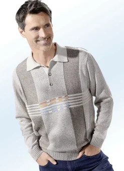 Stilvoller Polopullover
