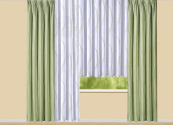 Store im Wellen-Dessin mit Universalschienenband