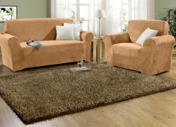 Stretchbezüge mit Fleckschutz