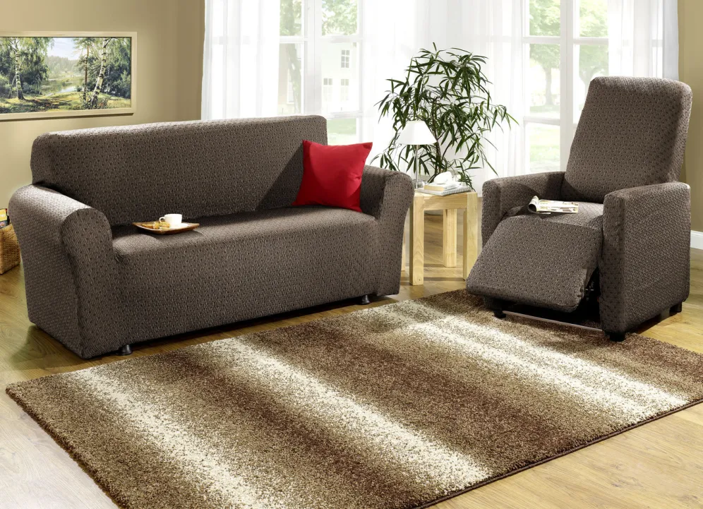 Stretchbezüge mit schöner Strukturierung