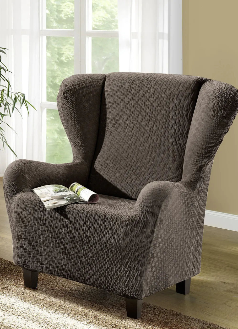 Stretchbezüge mit schöner Strukturierung