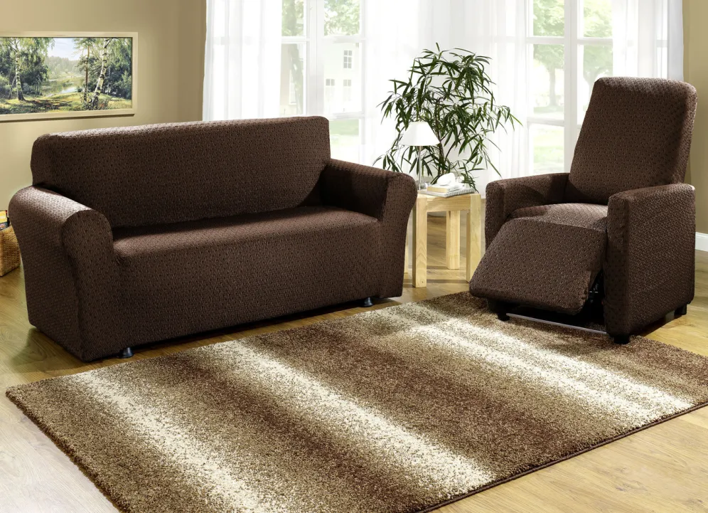 Stretchbezüge mit schöner Strukturierung