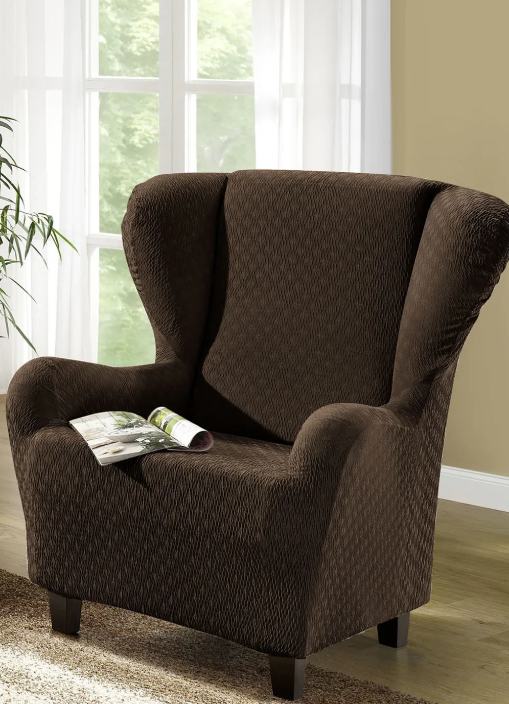 Stretchbezüge mit schöner Strukturierung